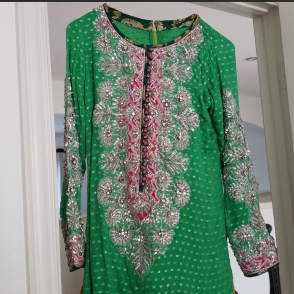 Indian Pakistani  designer 3 pcs salwar kameez